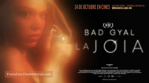 La Joia: Bad Gyal - Spanish Movie Poster