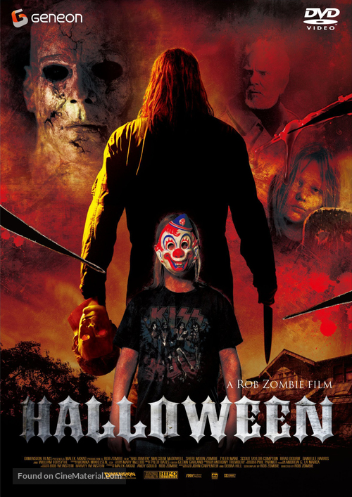 Halloween - Japanese DVD movie cover