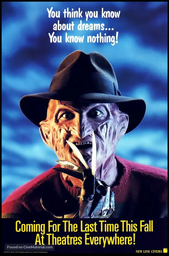 Freddy&#039;s Dead: The Final Nightmare - Movie Poster