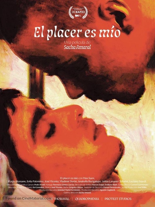 El placer es m&iacute;o - Argentinian Movie Poster