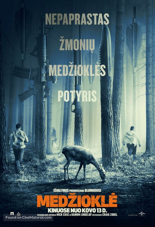 The Hunt - Lithuanian Movie Poster