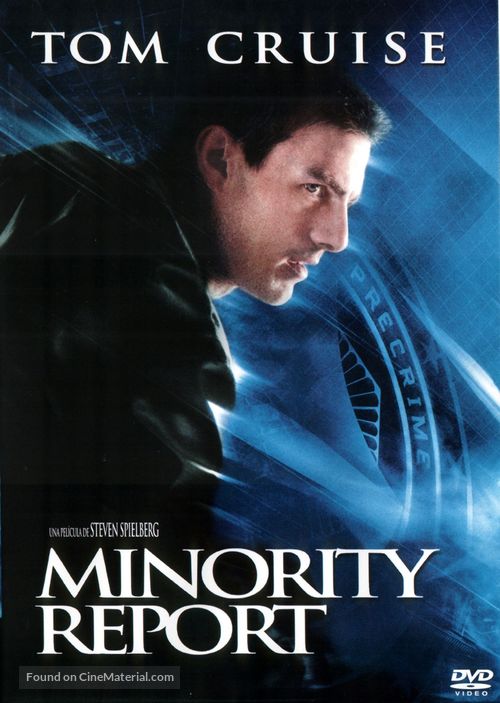Minority Report - Spanish Movie Cover
