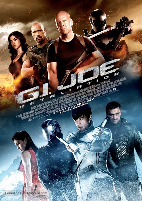 G.I. Joe: Retaliation - Malaysian Movie Poster