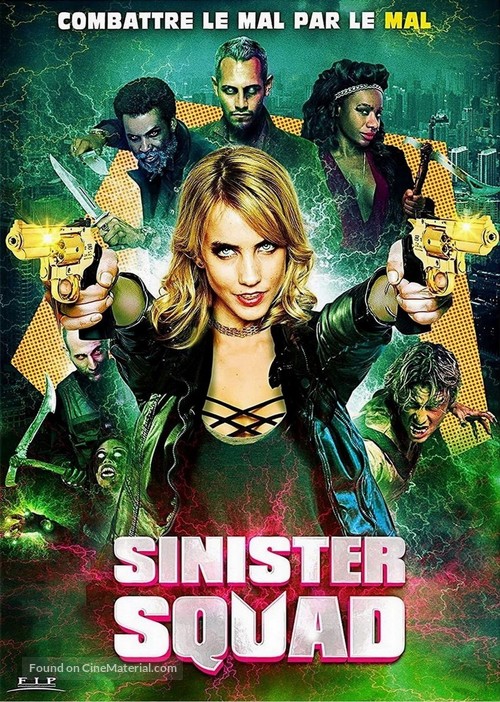 Sinister Squad - French DVD movie cover