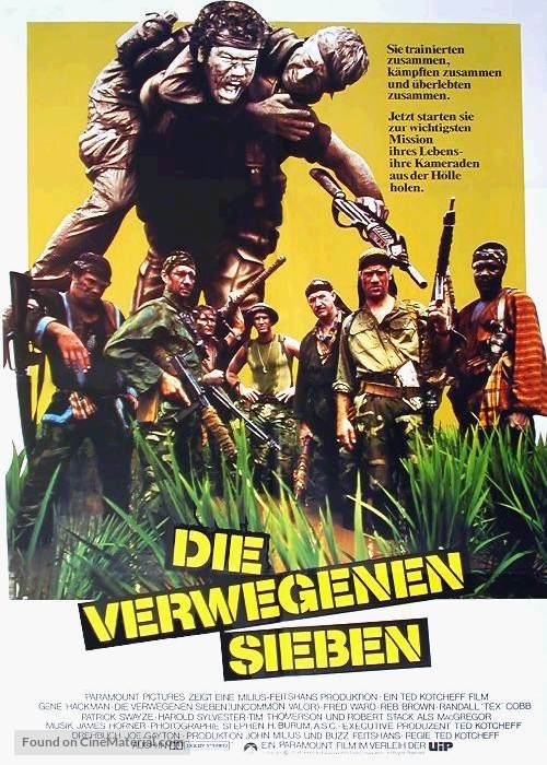Uncommon Valor - German Movie Poster