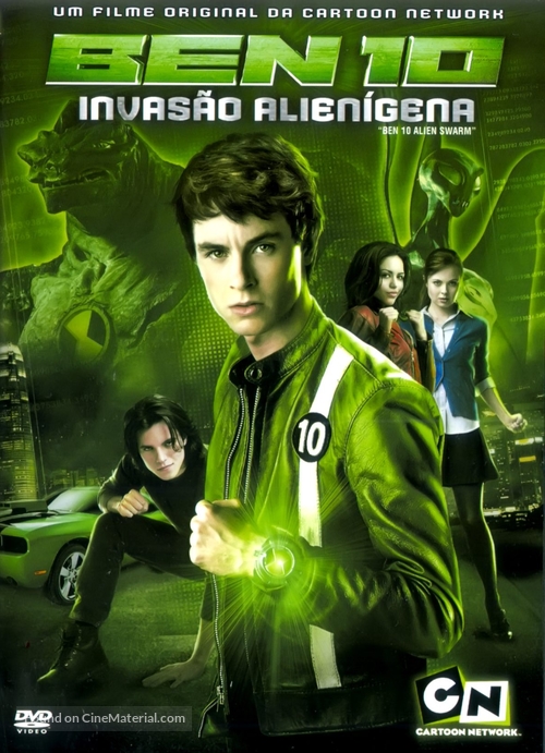 Ben 10: Alien Swarm - Brazilian DVD movie cover