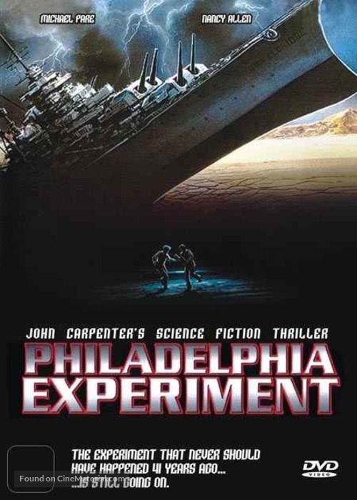 The Philadelphia Experiment - DVD movie cover