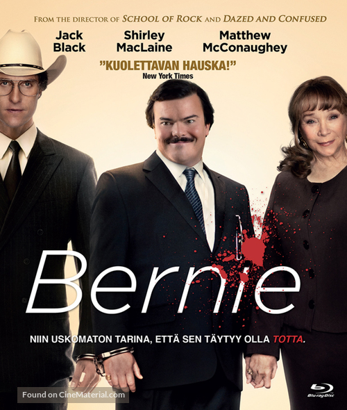 Bernie - Finnish Blu-Ray movie cover