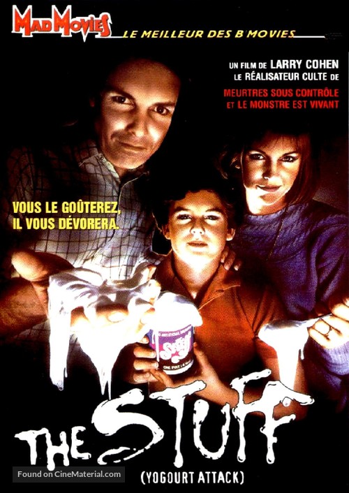 The Stuff - French DVD movie cover