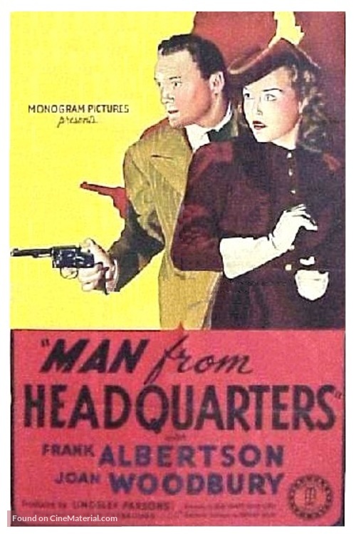 Man from Headquarters - Movie Poster