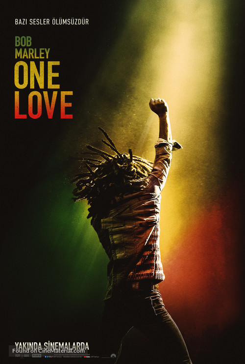 Bob Marley: One Love - Turkish Movie Poster