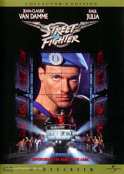 Street Fighter - DVD movie cover