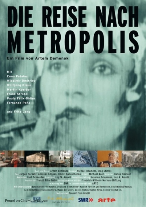 Die Reise nach Metropolis - German Movie Poster