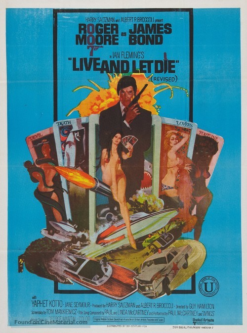 Live And Let Die - Indian Movie Poster