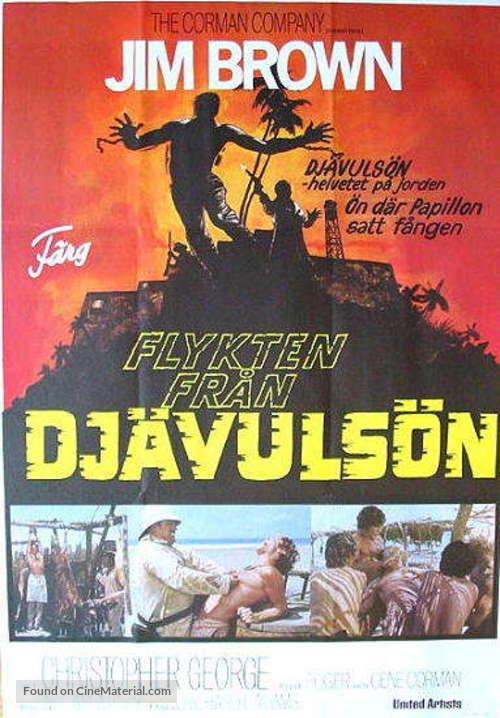 I Escaped from Devil&#039;s Island - Swedish Movie Poster