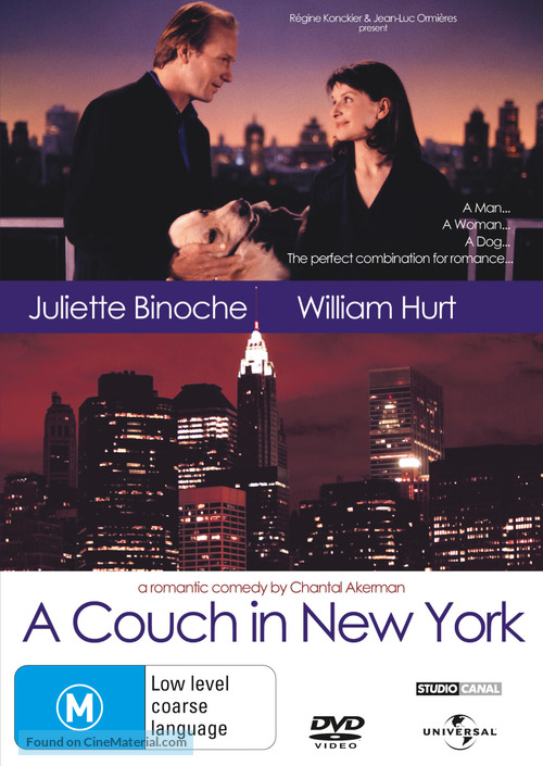 Un divan &agrave; New York - Australian DVD movie cover