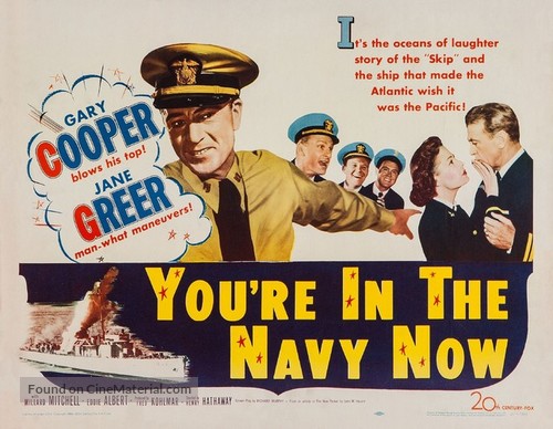 You&#039;re in the Navy Now - Movie Poster