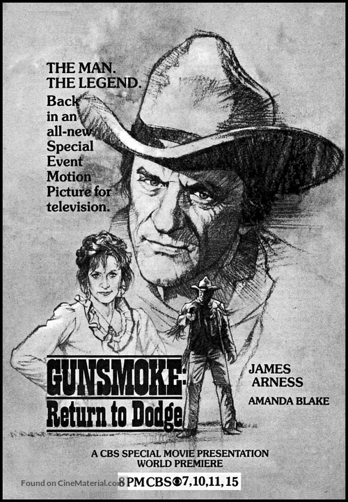 Gunsmoke: Return to Dodge - poster