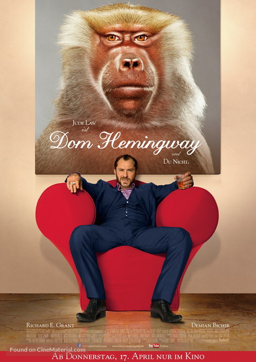 Dom Hemingway - German Movie Poster