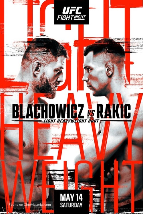 &quot;UFC on ESPN&quot; Blachowicz vs. Rakic - Movie Poster