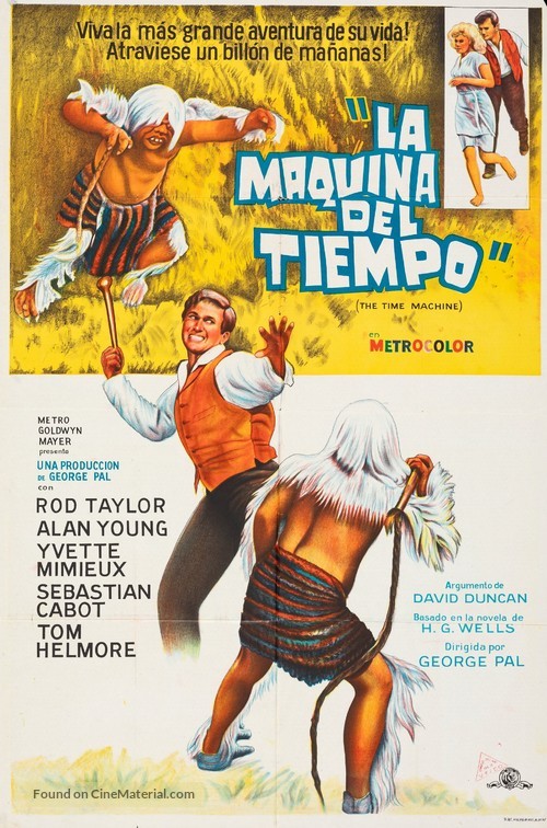 The Time Machine - Argentinian Movie Poster