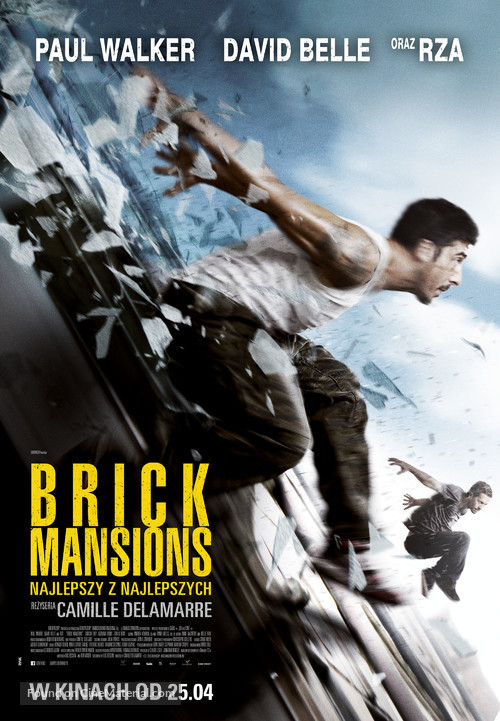 Brick Mansions - Polish Movie Poster