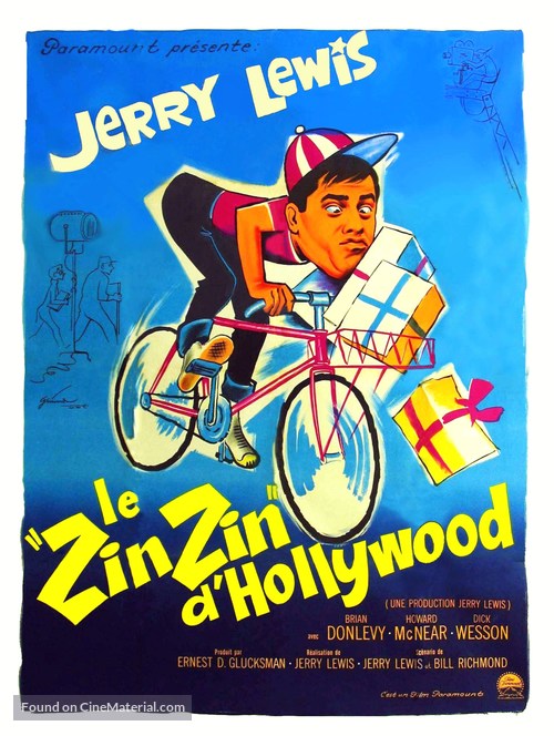 The Errand Boy - French Movie Poster