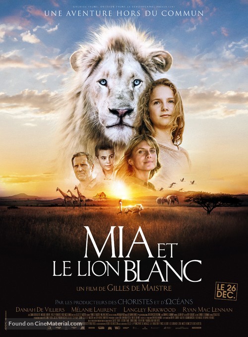 Mia et le lion blanc - French Movie Poster