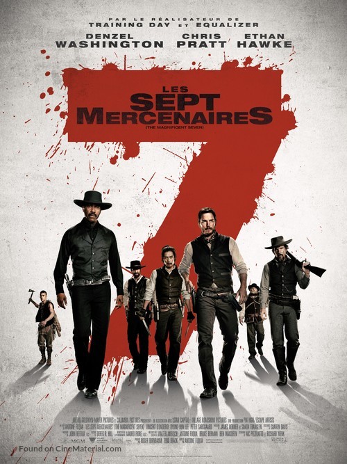 The Magnificent Seven - French Movie Poster