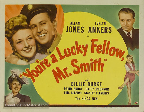 You&#039;re a Lucky Fellow, Mr. Smith - Movie Poster