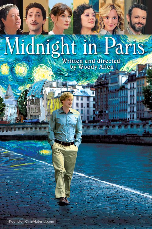 Midnight in Paris - DVD movie cover