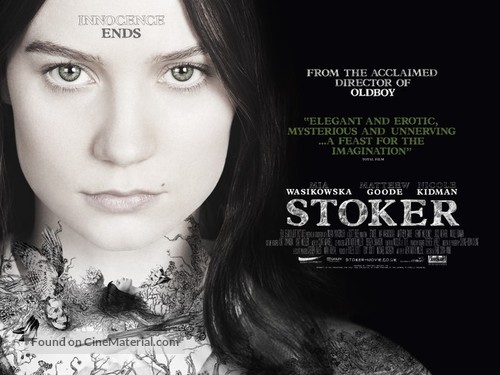 Stoker - British Movie Poster