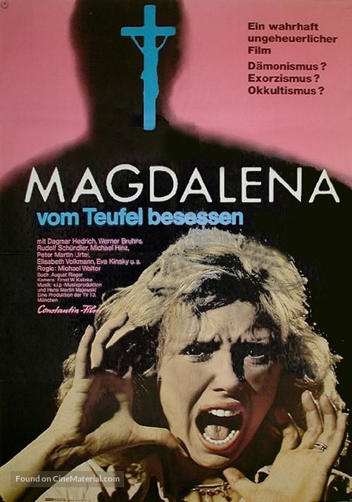 Magdalena, vom Teufel besessen - German Movie Poster