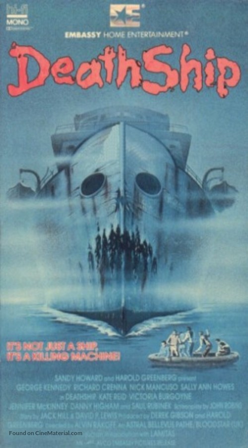 Death Ship - VHS movie cover