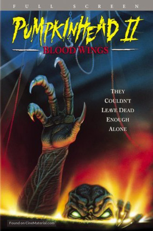 Pumpkinhead II: Blood Wings - DVD movie cover