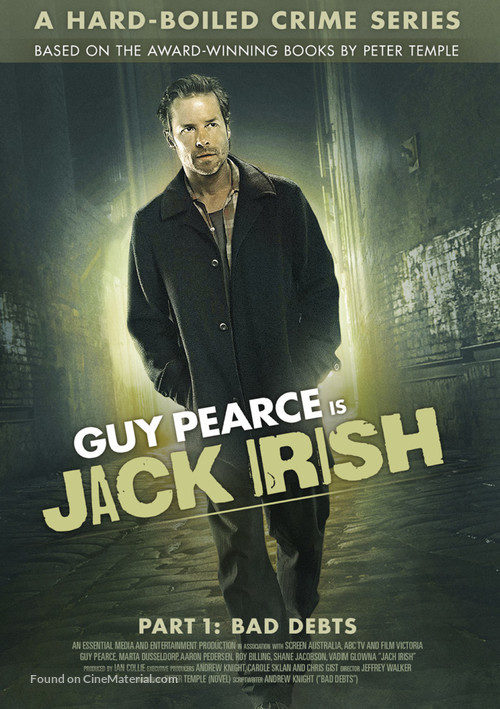 Jack Irish: Bad Debts - Swedish DVD movie cover