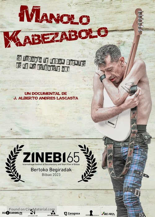 Manolo Kabezabolo - Spanish Movie Poster