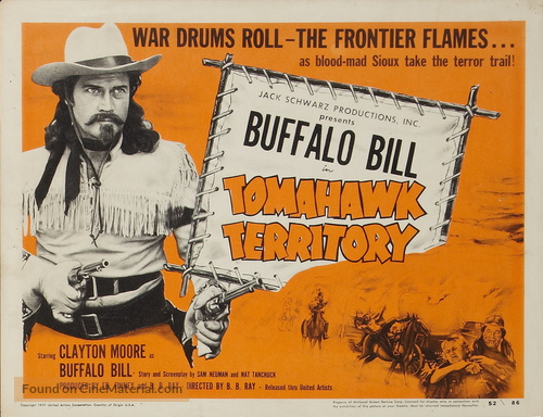 Buffalo Bill in Tomahawk Territory - Movie Poster