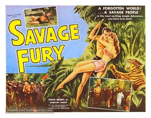 Savage Fury - Movie Poster