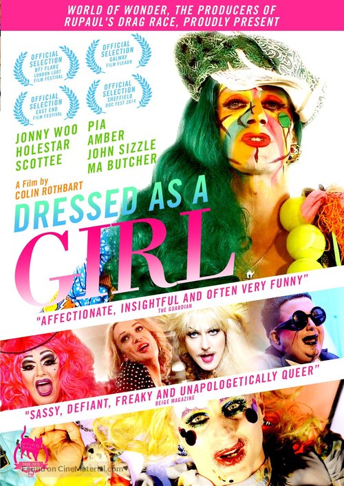 Dressed as a Girl - British DVD movie cover
