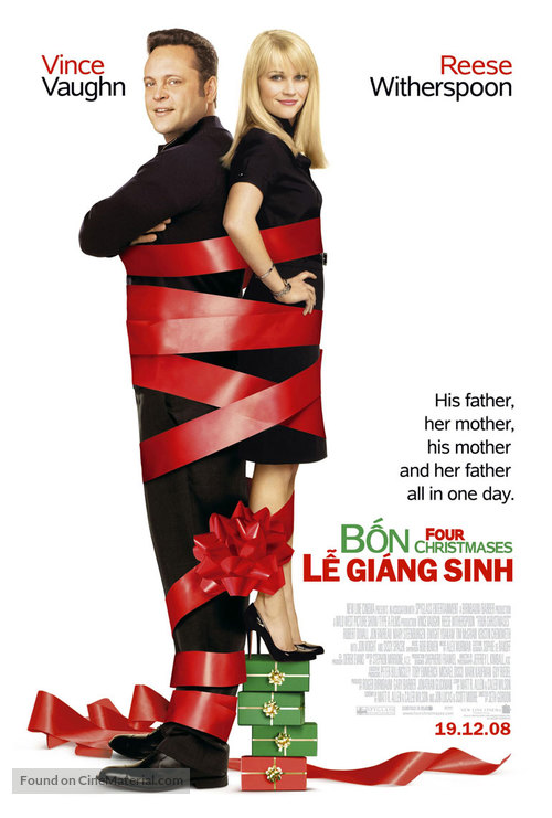 Four Christmases - Vietnamese Movie Poster