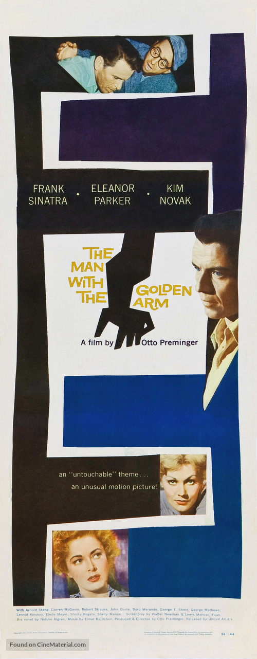 The Man with the Golden Arm - Movie Poster