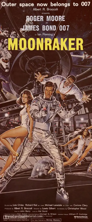 Moonraker - Australian Movie Poster