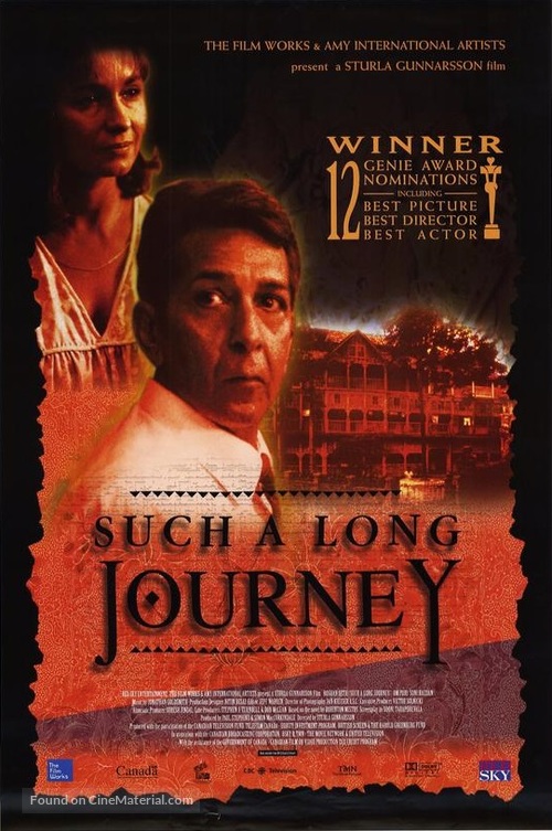 Such a Long Journey - Canadian Movie Poster
