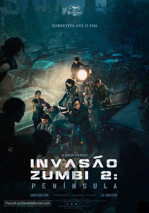 Train to Busan 2 - Brazilian Movie Poster
