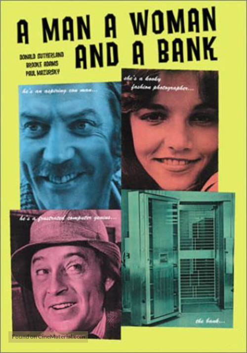 A Man, a Woman and a Bank - Movie Cover