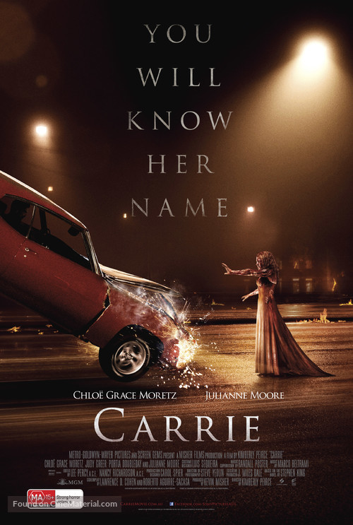 Carrie - Australian Movie Poster