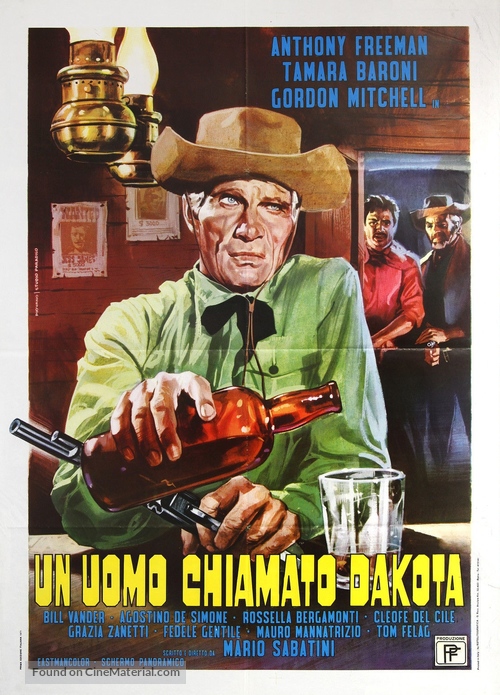 Un uomo chiamato Dakota - Italian Movie Poster