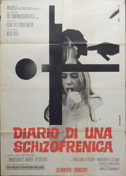 Diario di una schizofrenica - Italian Movie Poster