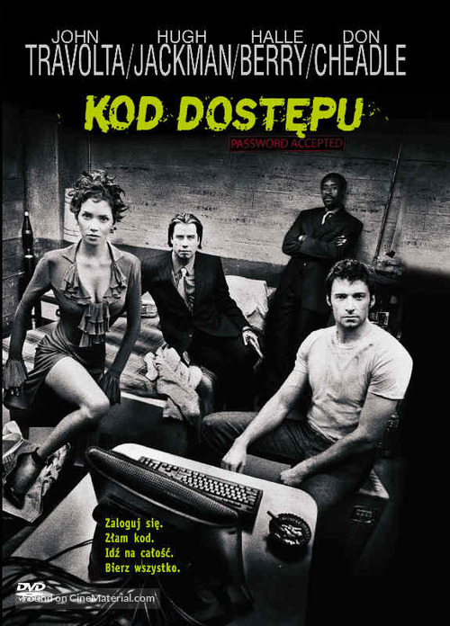 Swordfish - Polish DVD movie cover